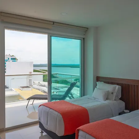 The Beaches-beachfront Retreat Apartamento Cartagena
