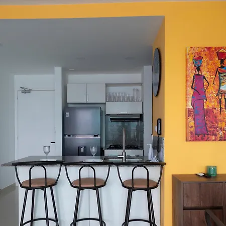 The Beaches-beachfront Retreat Apartamento Cartagena